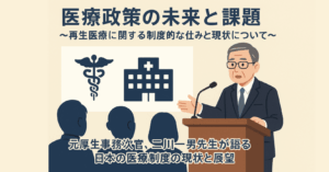 【第11回】「第2回再生医療抗加齢学会学術総会」セミナーレポート　～医療政策の未来と課題～再生医療に関する制度的な仕組みと現状について