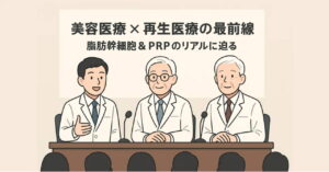 【第13回】セミナーレポート『美容医療 × 再生医療の最前線』— 脂肪幹細胞＆PRPのリアルに迫る